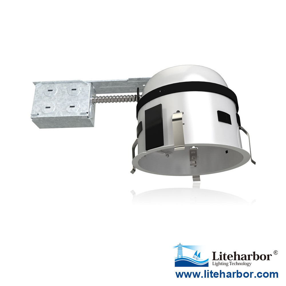 Recessed downlight housing canlights Lighting 6 inch IC airtight remodel LED aluminum recessed can