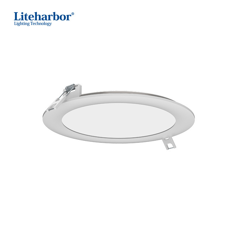 Hot Sale ETL Slim Recessed Light 6 inch Round 12W Ultra-thin Led Recessed Ceiling Panel Light