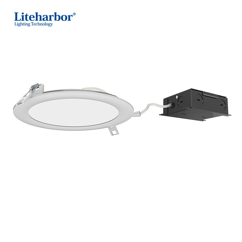 Hot Sale ETL Slim Recessed Light 6 inch Round 12W Ultra-thin Led Recessed Ceiling Panel Light