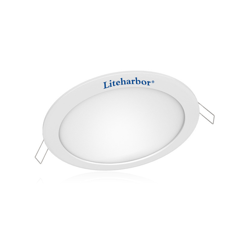 Hot Sale ETL Slim Recessed Light 6 inch Round 12W Ultra-thin Led Recessed Ceiling Panel Light