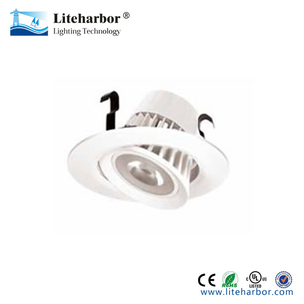 7.5W 11W Ceiling Recessed Mount Light Gimbal Downlight Round 4 Inch LED Cob Downlight Mini Spot Light