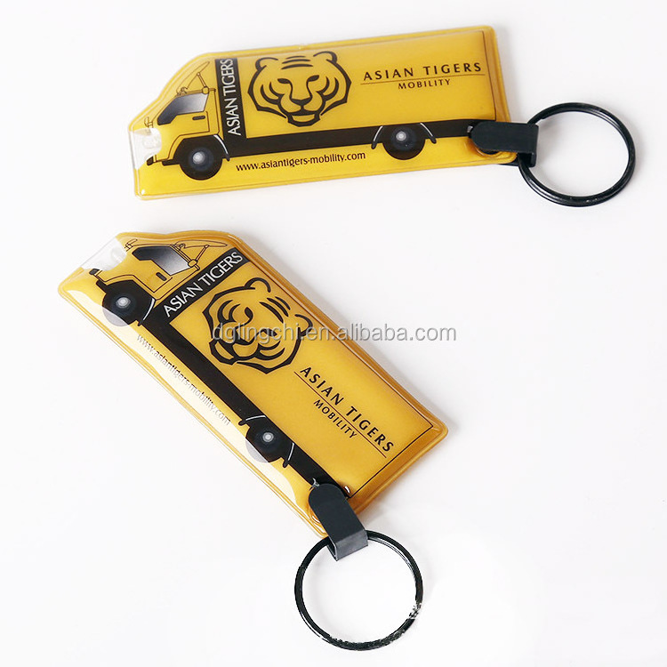 Customlight flashlight keychain mini car shaped squeeze light flashlight led keychain with logo