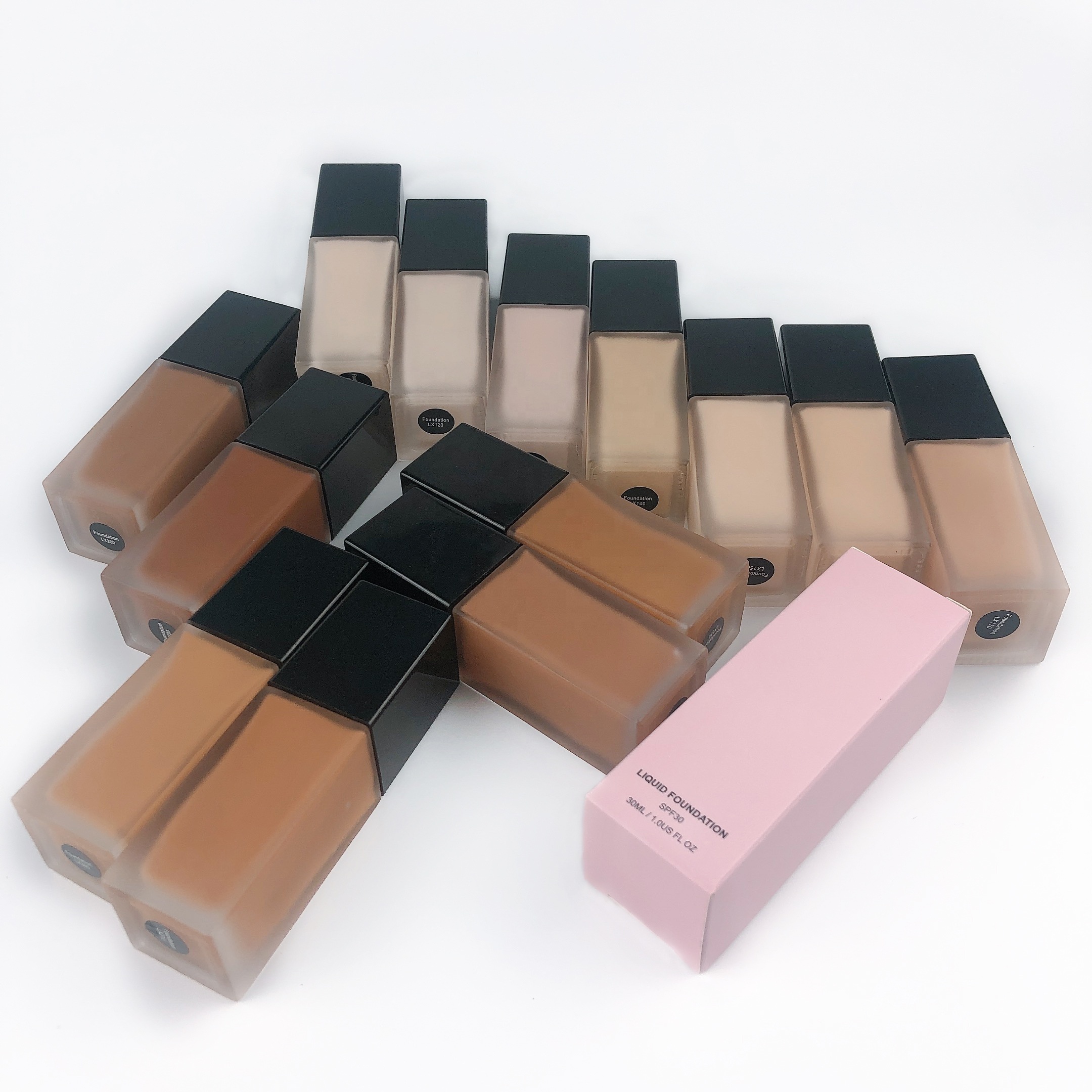 Wholesale Cosmetic Beauty Face Makeup Liquid Foundation Manufacturers