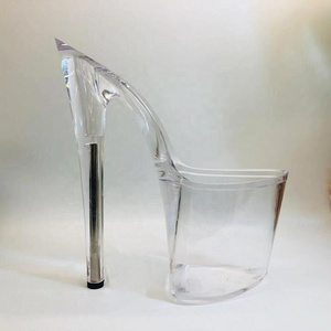 8 inch high 20cm transparent platform sole and heel for shoe makers