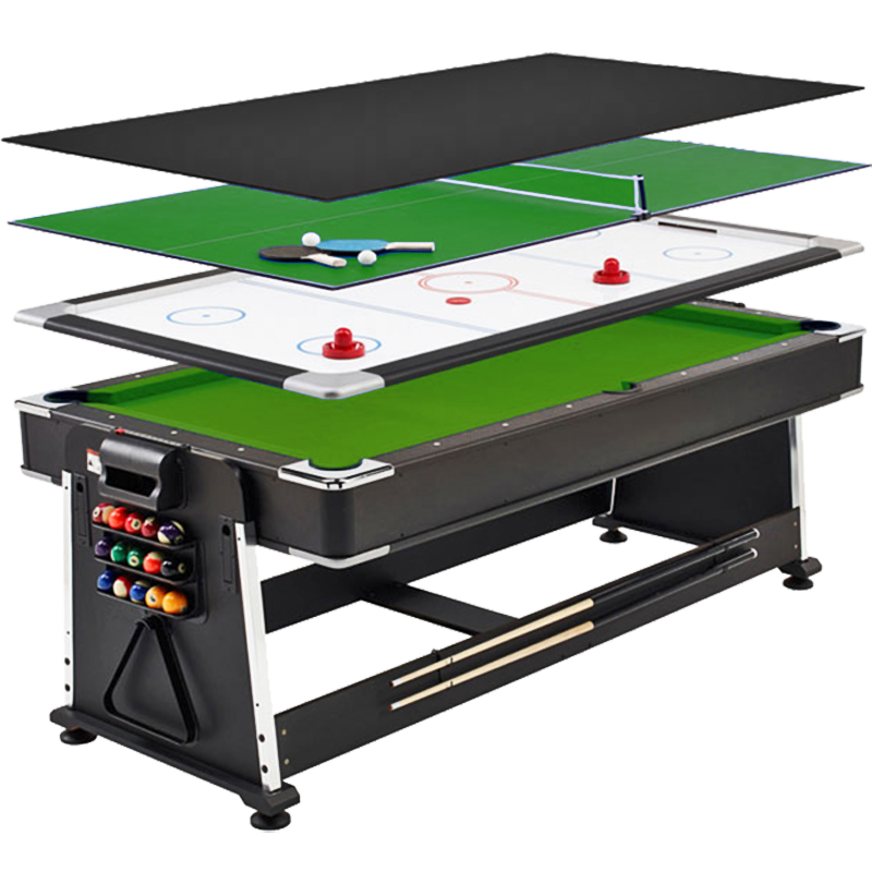 Cheap Wholesale Hot Sale Multi-function 7ft 4 in 1 Billiard Table Indoor Home Entertainment high quality Billiard Table