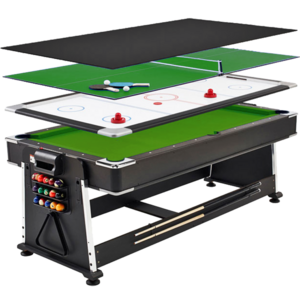 Cheap Wholesale Hot Sale Multi-function 7ft 4 in 1 Billiard Table Indoor Home Entertainment high quality Billiard Table