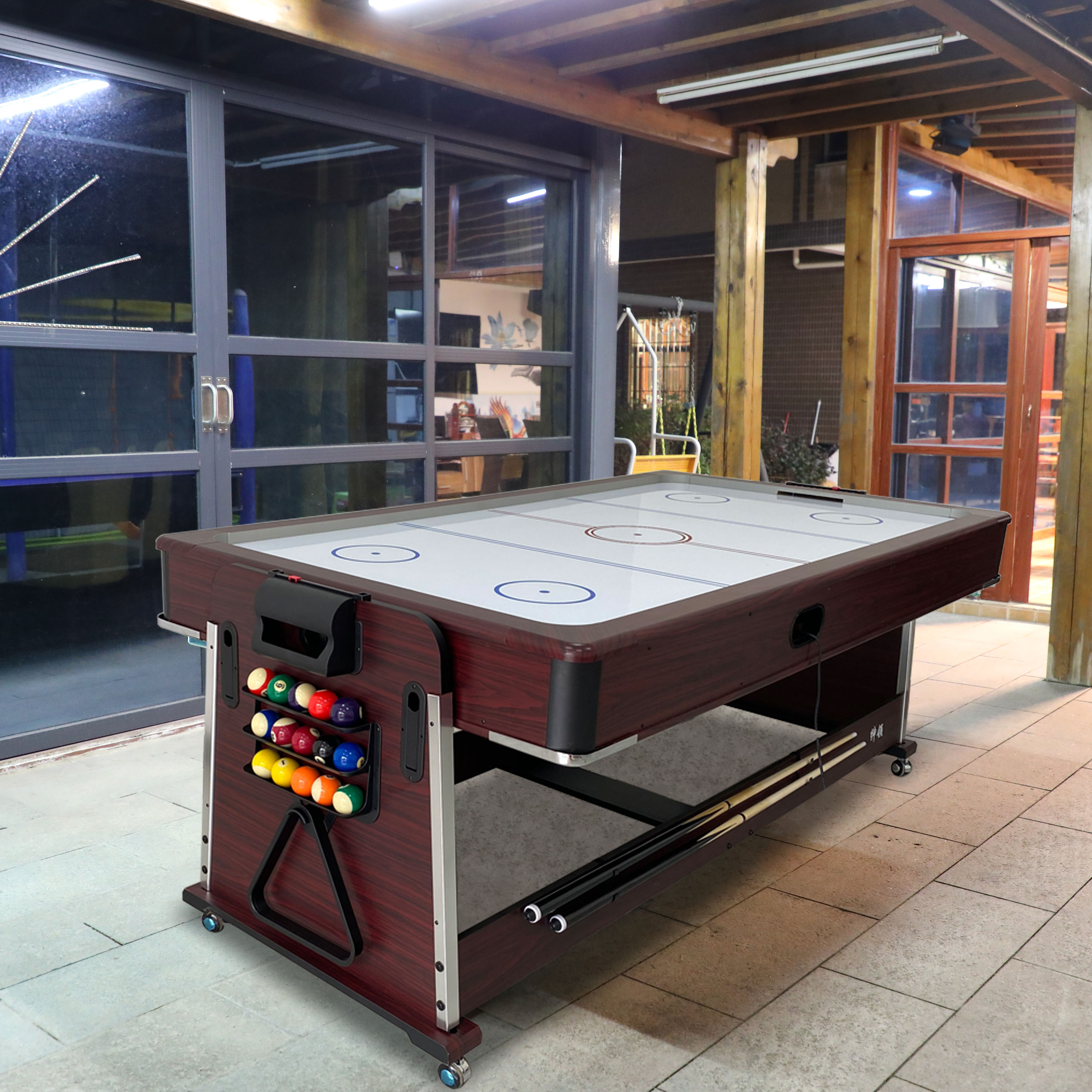 Cheap Wholesale Hot Sale Multi-function 7ft 4 in 1 Billiard Table Indoor Home Entertainment high quality Billiard Table