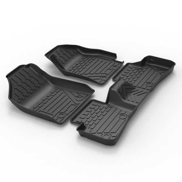 High Quality Waterproof Durable RHD 3d TPE Car Floor Mats Use For KIA Seltos 2019-2021