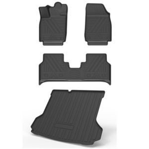 New Design Full Set Waterproof 3D TPE Car Floor Mat Non Slip Cargo Liner For VW ID.4X 2023