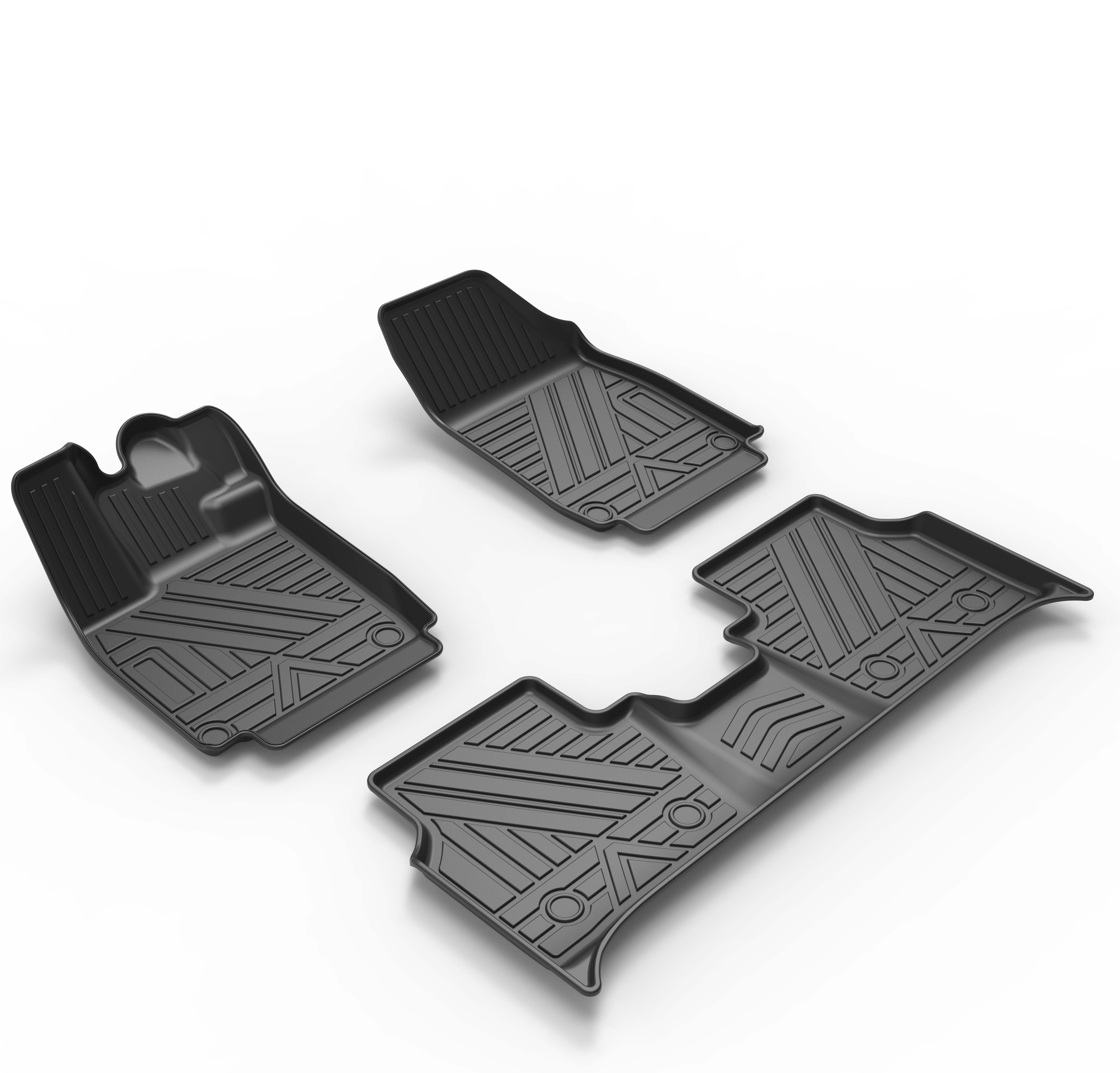 New Design Full Set Waterproof 3D TPE Car Floor Mat Non Slip Cargo Liner For VW ID.4X 2023