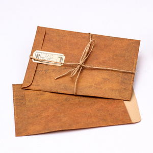 Wholesale Brown A3 A4 A5 Mini Kraft Paper Envelope with Manila