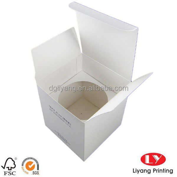 Candle Box Packaging Gift Boxes Print with Paper Rigid Boxes Paper Insert One Layer Art Paper 300-500gsm