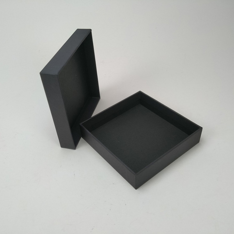 Custom Coaster Black Packaging Gift Coaster Box