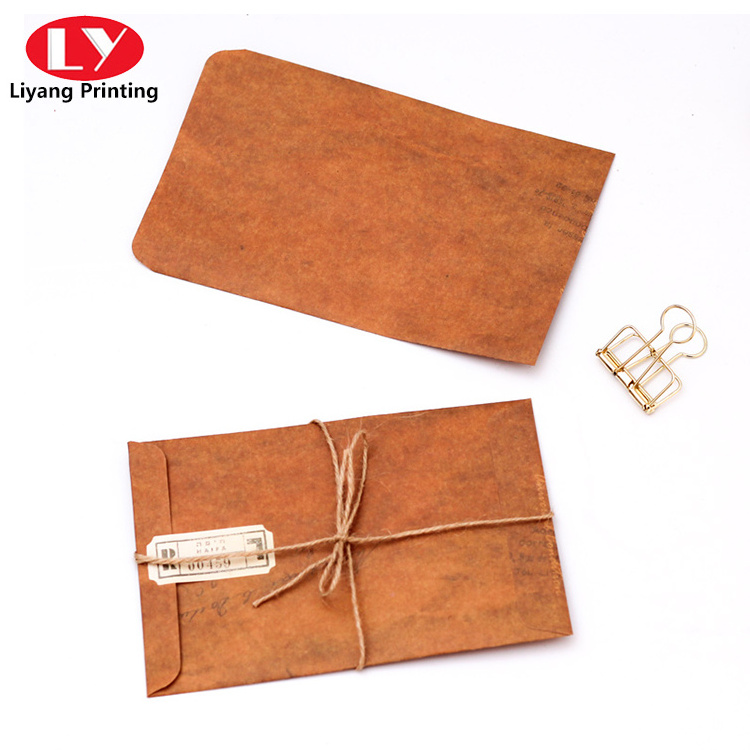 Wholesale Brown A3 A4 A5 Mini Kraft Paper Envelope with Manila