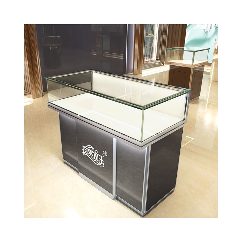 retail eyeglass handbag clear cabinet wooden wood glass bag small mirrored show perfume phone mobile display cabinets