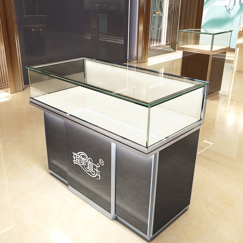 retail eyeglass handbag clear cabinet wooden wood glass bag small mirrored show perfume phone mobile display cabinets