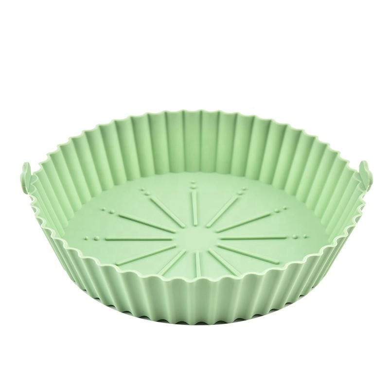 Sustainable Food Safe Airfryer Silicone Pot Airfryer Basket Liners