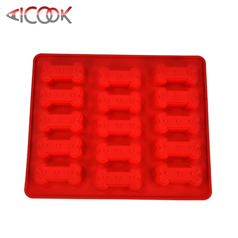 DIY Dog Bone Shaped Silicone Cake Mold Making