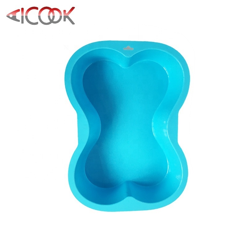 Trending goods silicone dog bone bakeware cake mould