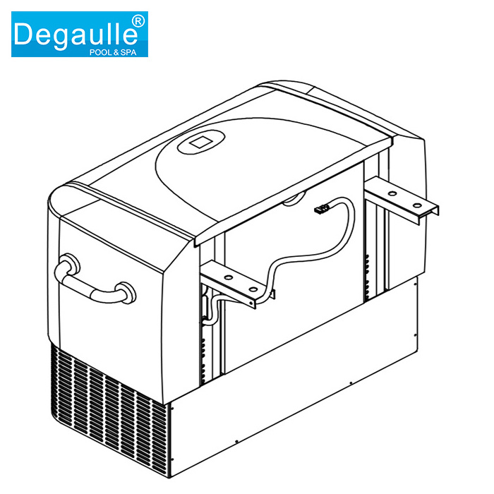 Degaulle endless pool fastlane for sale swim current generator counter current jet swim pool equipment