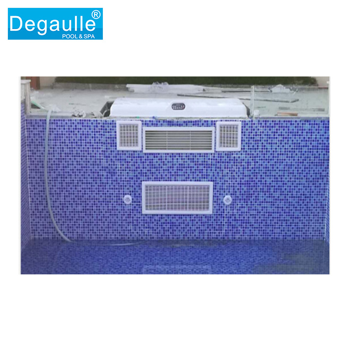 Degaulle artificial wave pool machine counter current flow machine jet swim for  inground  endless swimming pool