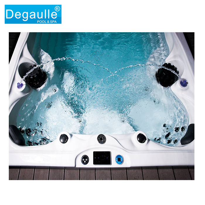 Degaulle 5.8 Meters Exercise Endless Swimming Pool children swimming pool  With Wave Pool Machine