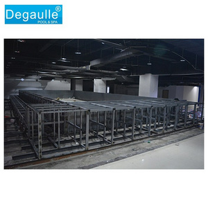 Degaulle Prefabricated customized Folding Steel Frame Swimming Pool/Outdoor Easily Assembled Metal Swimming Pool