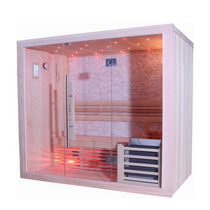 New design Fashionable steam sauna infrared sauna and steam combined room