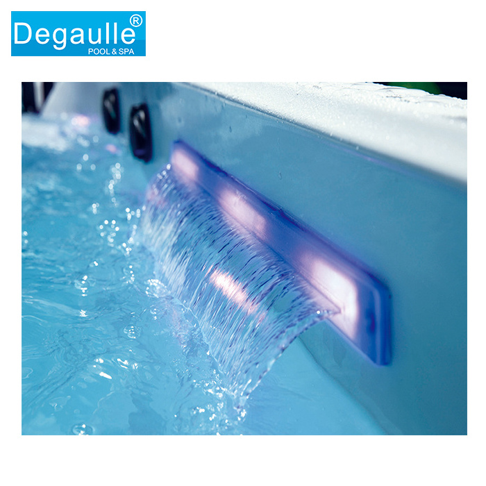 Degaulle 5.8 Meters Exercise Endless Swimming Pool children swimming pool  With Wave Pool Machine