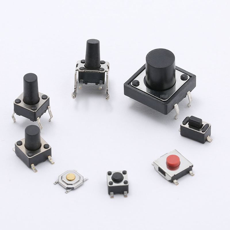 Manufacturer  4.5*6.2mm tactile switch 4 Pin smd Surface Mount PCB SMD Tact Switch Leaf Switch