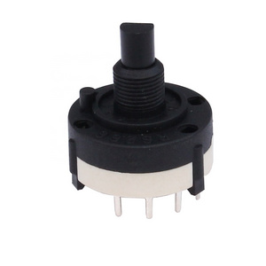 Custom High Quality Electric 12 Position 3P4T Rotary Switch Round Rotary Switch Fan Rotary Switch For Oven