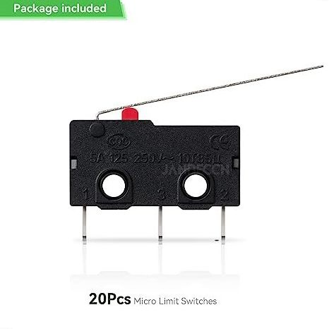 Factory Supply Mini Power Travel Switch 3 Pin Limit Switch Left Turn Right Turn  Micro Limit Switch For Mouse