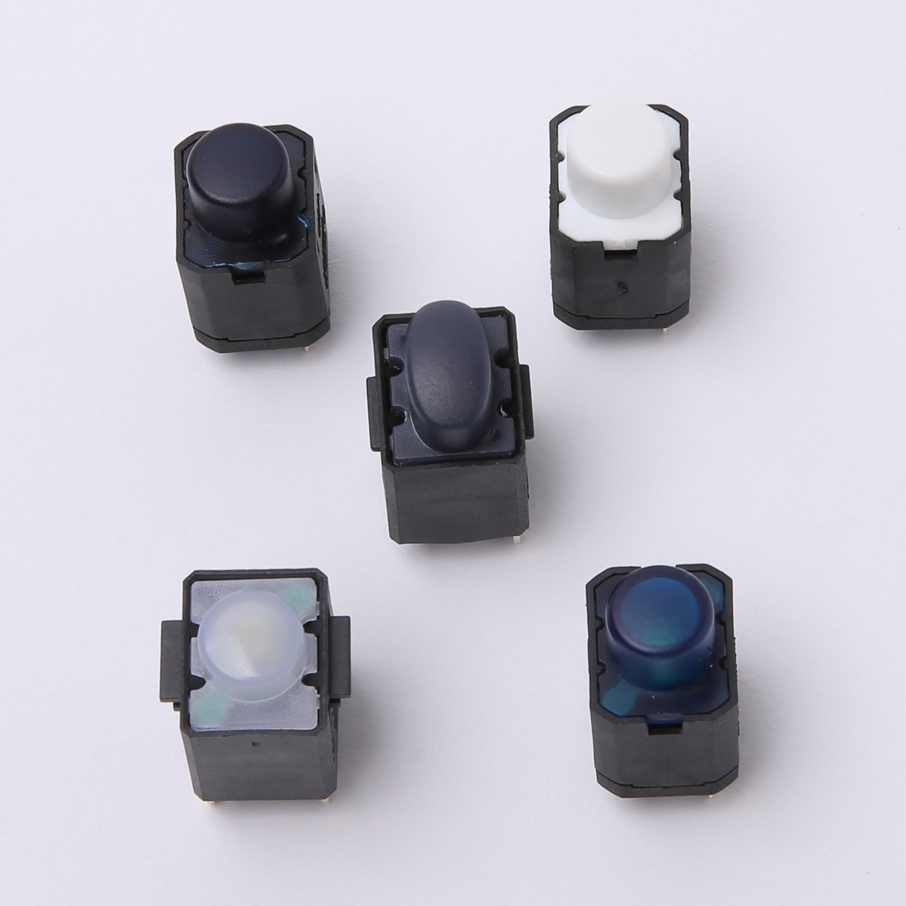 Durable High Quality 3pin PM-D-01L-Wht Hair cooler Negative Ion push button switch 1.5A 250VAC 3A 125VAC