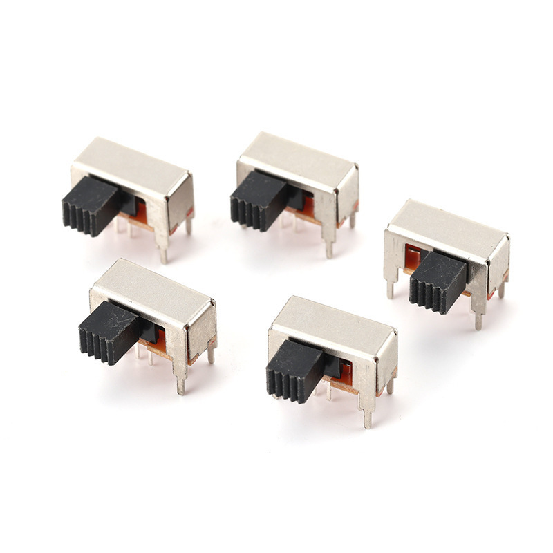 Multiple specifications 2-8 Position SPDT 1P2T Mini Smd Slide Switch Dual Rows Slide Switch Vertical Slide Switch