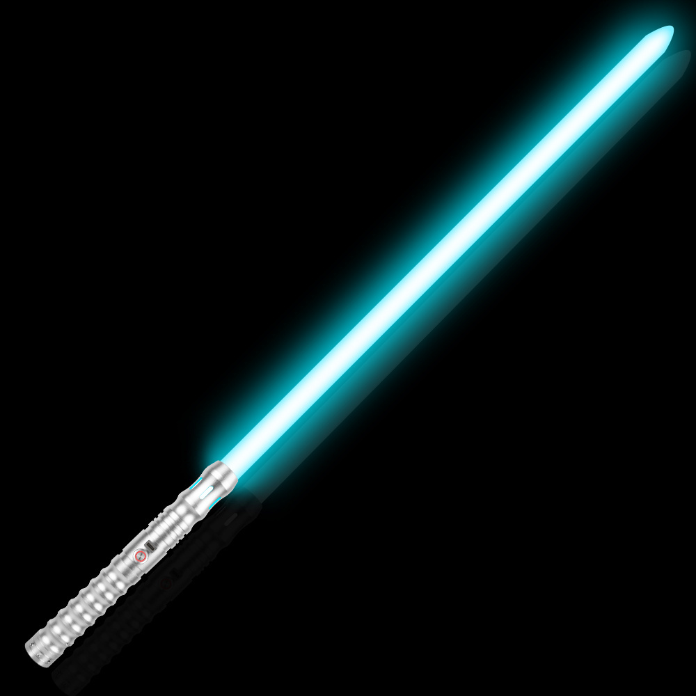 Alloy Lightsaber With Stripe RGB Multi Color  LED Sword Light Up Luminous High Quality Toy Kids