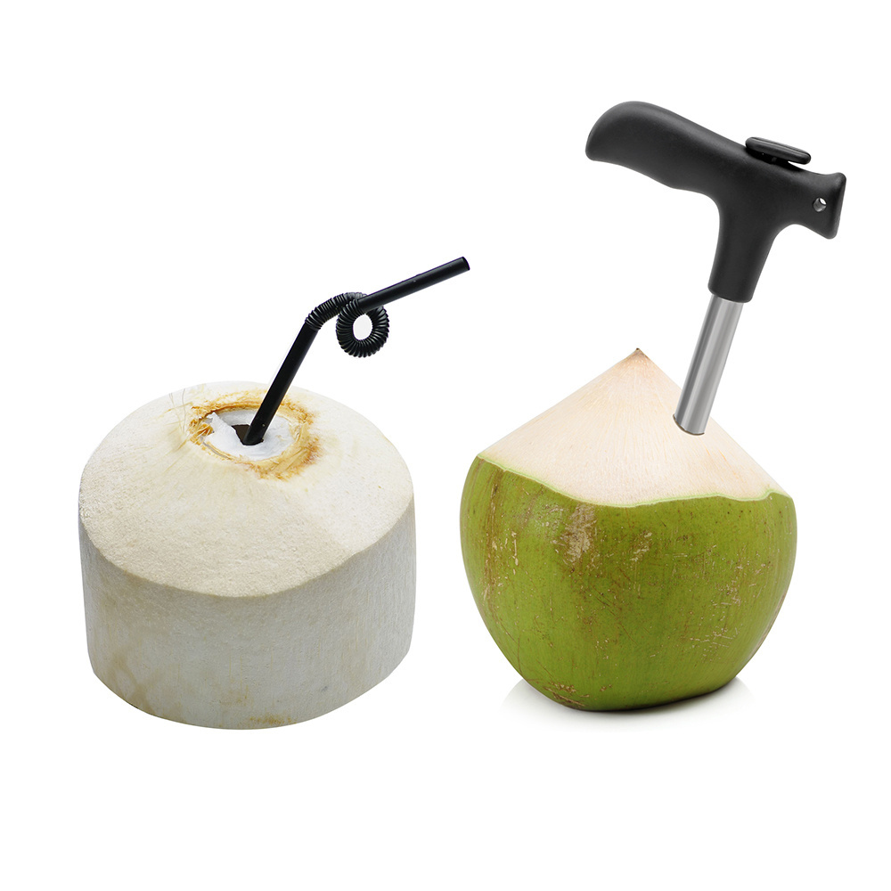 Coconut opener fruit Drill hole Stainless steel can opener Kitchen utensils Small Cooking tools home gadgets