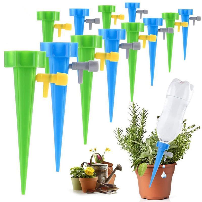 Auto Drip Irrigation Watering System Dripper Spike Kits Garden Household Plant Flower Automatic Waterer Tools