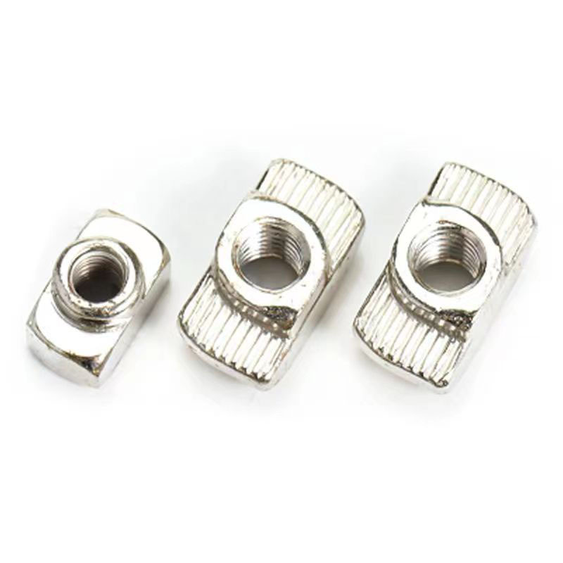 Zinc plated M8 M10 M12 M27 M30 t nuts T-nut T-nuts stainless steel carbon steel self locking T nut for bolt and heavy industry