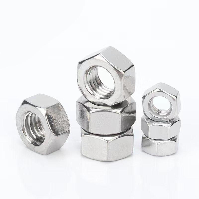 Black galvanized high strength M3 M6 M8 M10 UNF UNC inch Grade 8.8  4.8 10.9 stainless carbon steel self locking hex thin nut