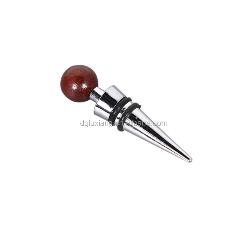 Hot Seller 2021 Wine Accessories Bar Accessory Hot Sale Gemstone Wine Stopper Customized Wine Bottle Stopper