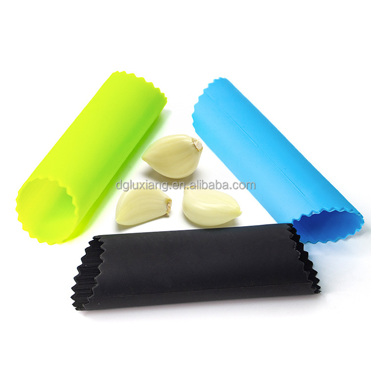 Kitchen Garlic Peeler Skin Silicone Garlic Cloves Easy Roller Peeling Press Tube Useful Kitchen Tool Manual Garlic Press