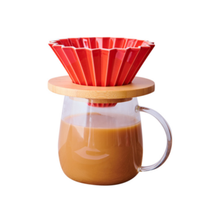 New design 2023 Custom Ceramic Coffee Dripper Pour over Coffee Funnel Dripper Coffee Cone Brewer Filter Single Cup Maker