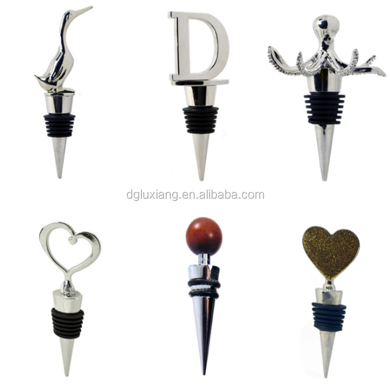 Hot Seller 2021 Wine Accessories Bar Accessory Hot Sale Gemstone Wine Stopper Customized Wine Bottle Stopper