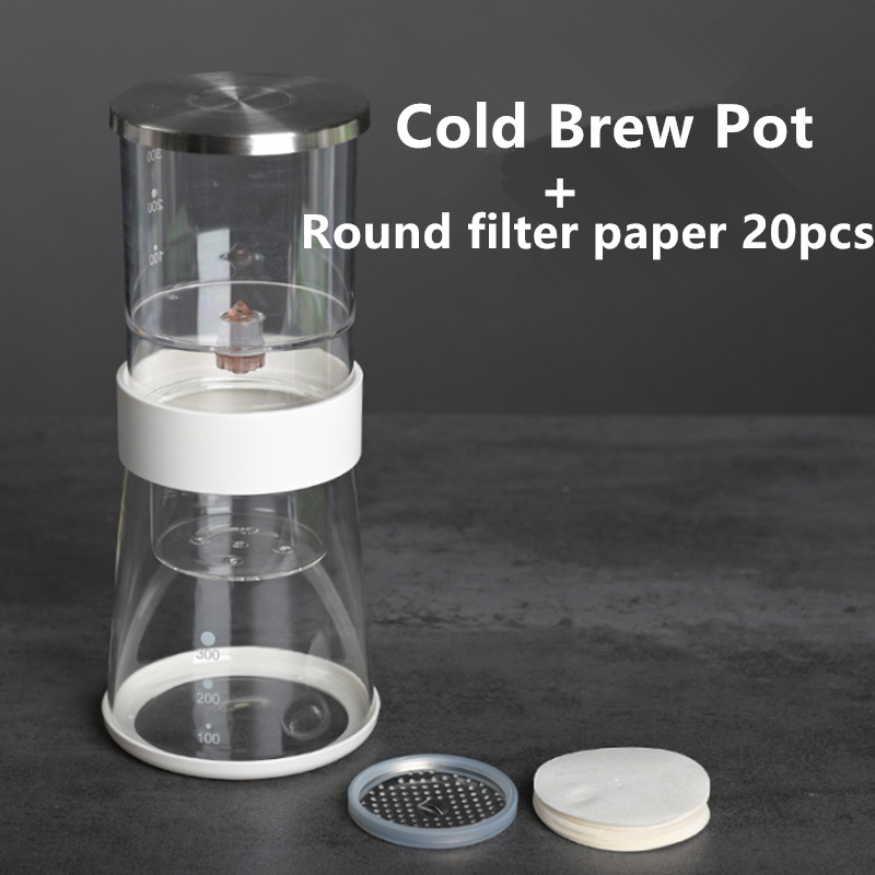 Hot Sale Slow Drip Cold Ice Coffee Dripper Pot Coffee Brewer Ice Percolator Machine Espresso Cold Brew Coffee Maker Set