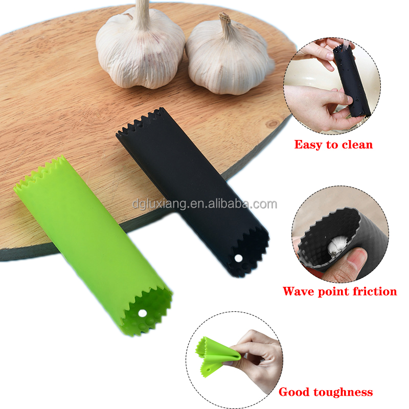 Kitchen Garlic Peeler Skin Silicone Garlic Cloves Easy Roller Peeling Press Tube Useful Kitchen Tool Manual Garlic Press