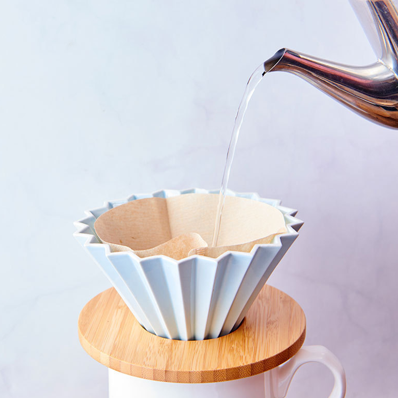 New design 2023 Custom Ceramic Coffee Dripper Pour over Coffee Funnel Dripper Coffee Cone Brewer Filter Single Cup Maker