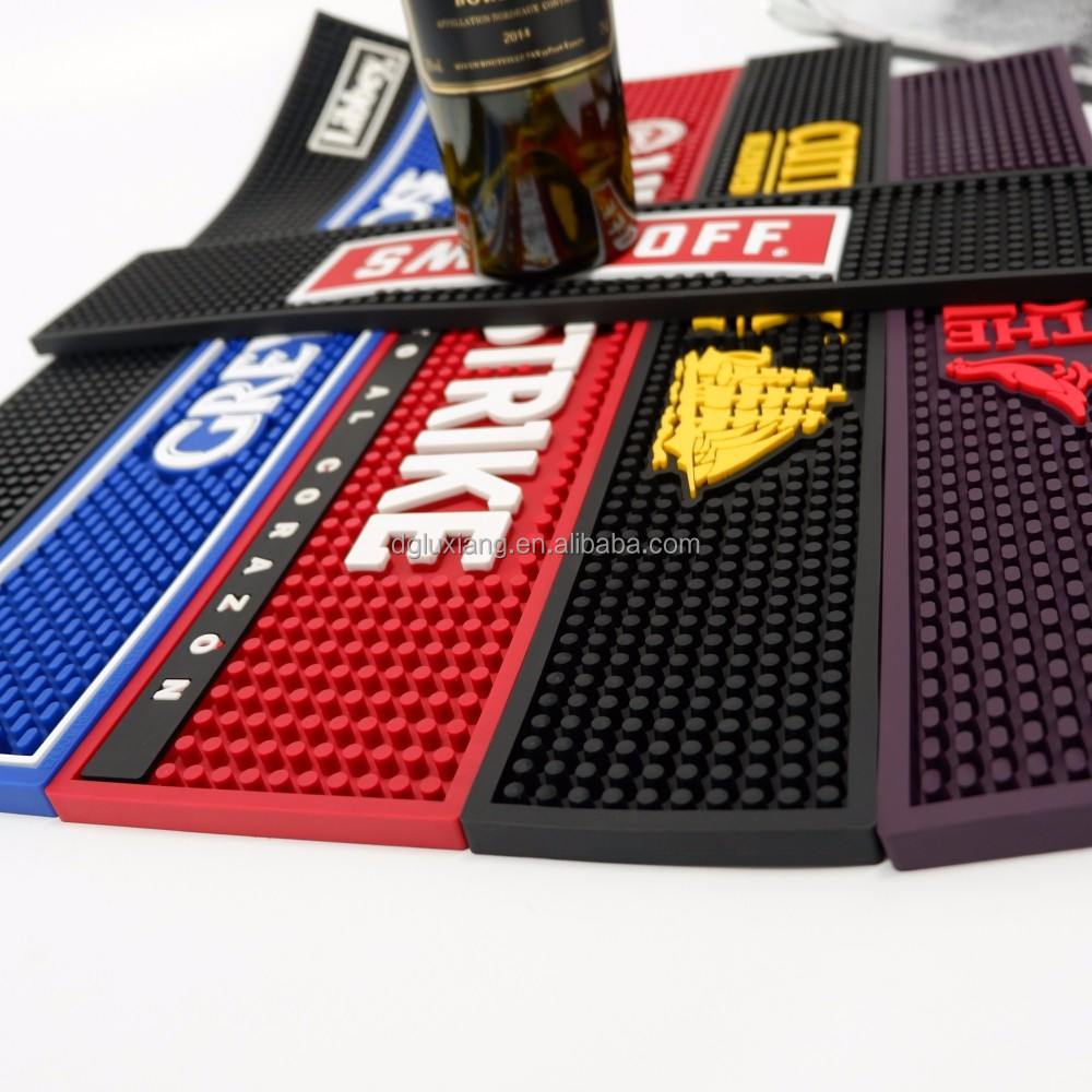 3d pvc bar mat branded bar mats led barmat ,bar mat