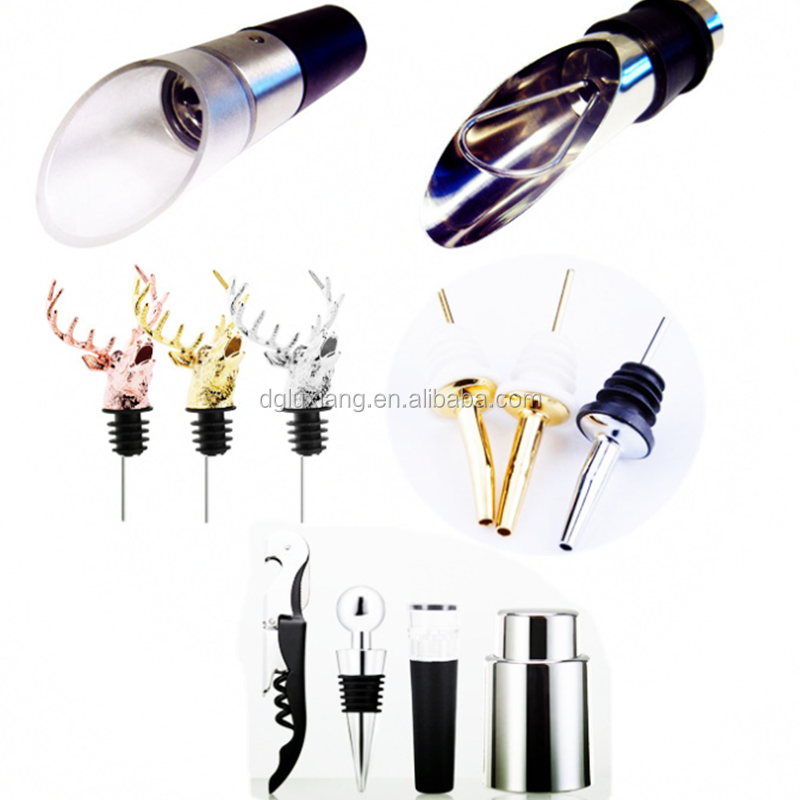 Hot Seller 2021 Wine Accessories Bar Accessory Hot Sale Gemstone Wine Stopper Customized Wine Bottle Stopper