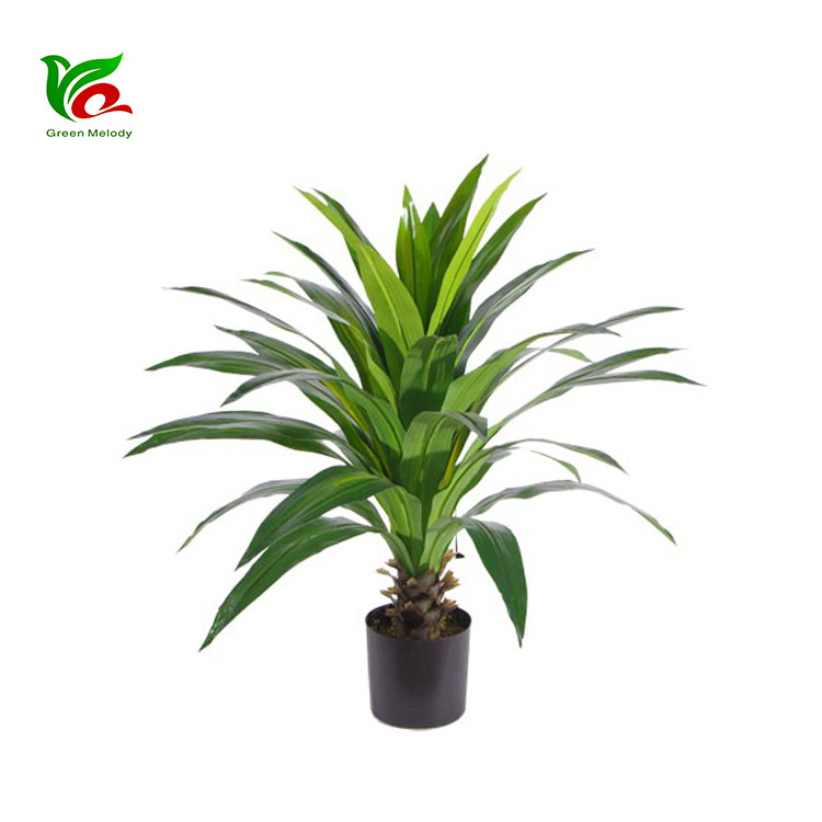 synthetic tropical bush decoration tree  plants artificial money tree  forest plant tropicial evergreen