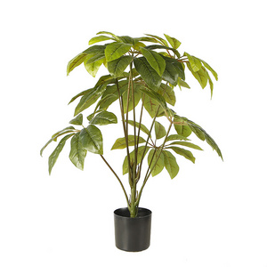 65CM Artificial Schefflera Arboricola Fake Umbrella Tree Indoor Decorative Evergreen Tree